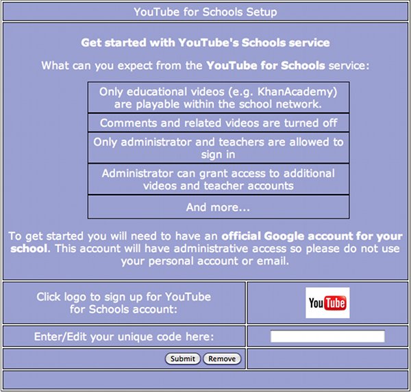access youtube at school