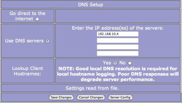 Set up DNS