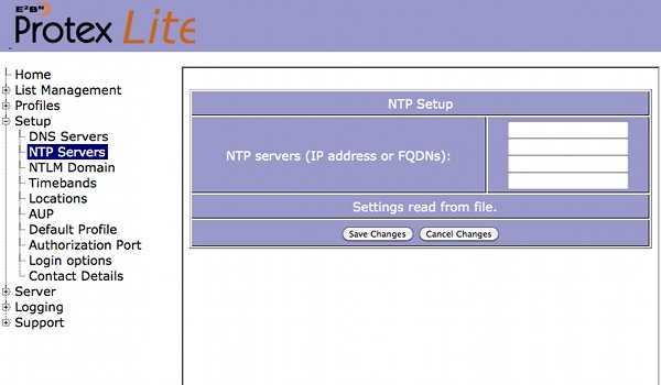 Set up NTP