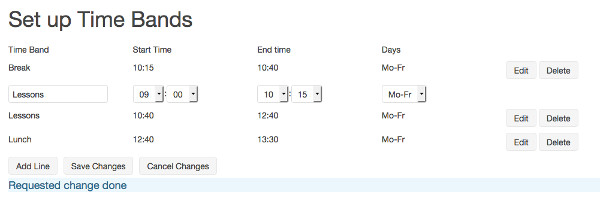 Setup timebands_3